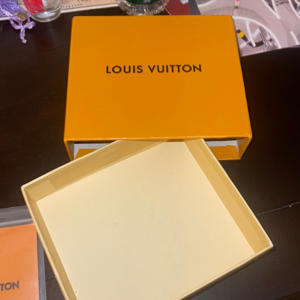 Louis Vuitton box with small dust bag